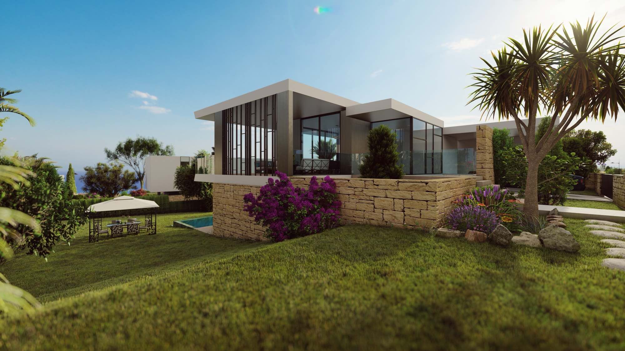 Luxury 3–5 Bedroom Viewpoint Hills Villas for Sale in Peyia, Cyprus