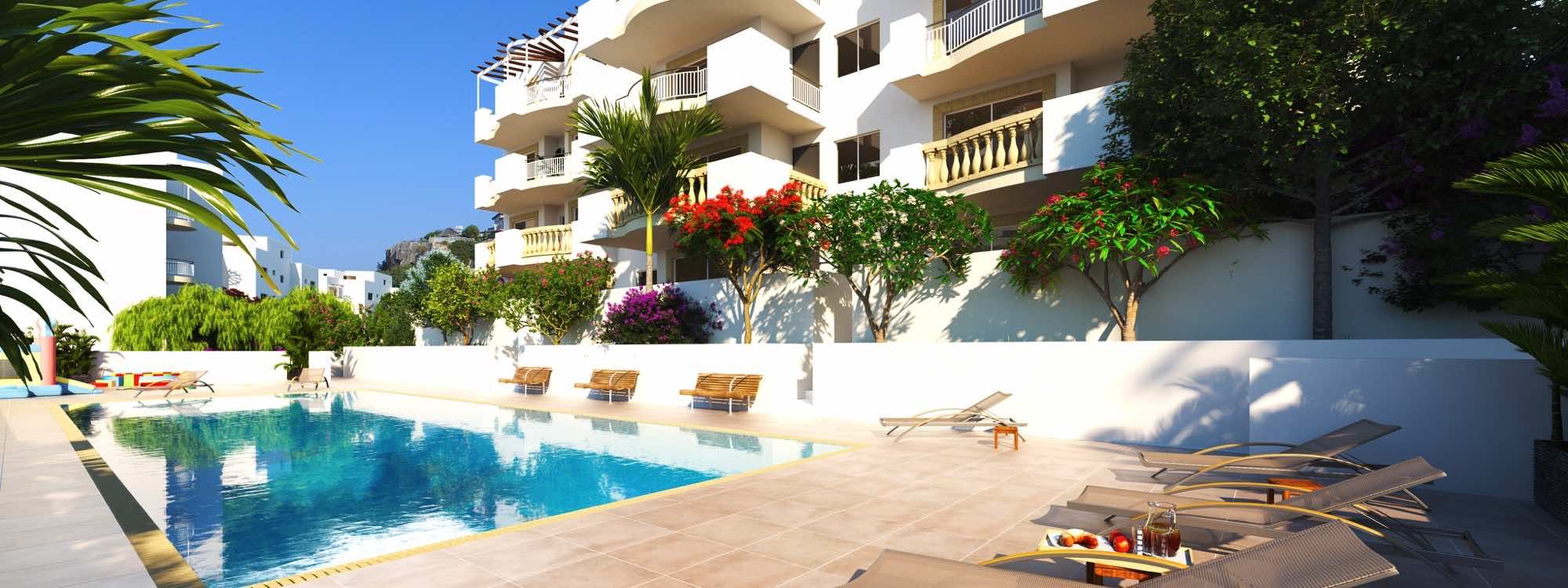 2–4 pokojowe apartamenty Pearl Park na sprzedaż w Pafos, Cypr