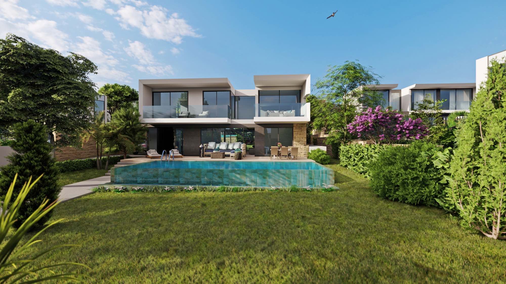 Luxury 3–5 Bedroom Viewpoint Hills Villas for Sale in Peyia, Cyprus