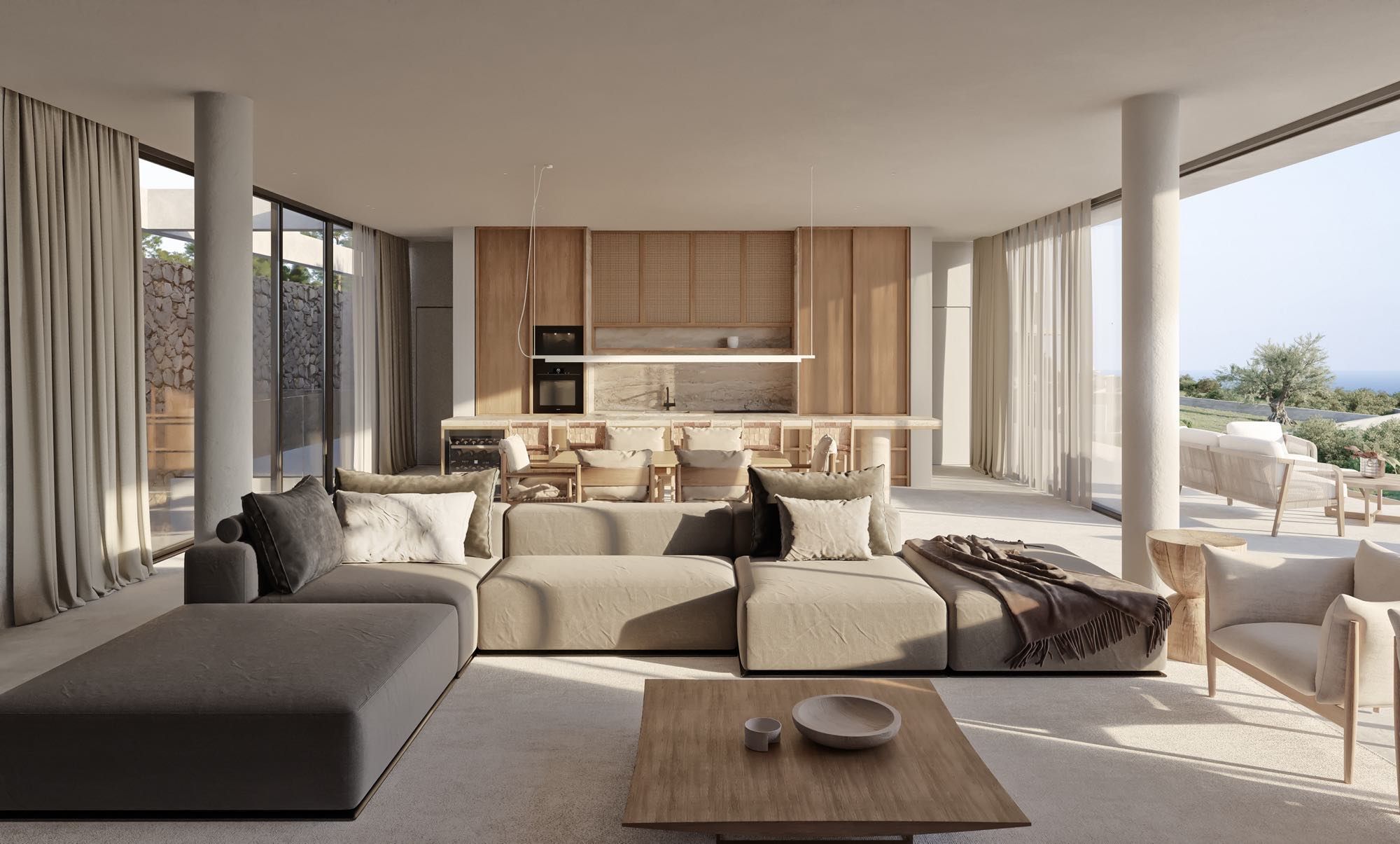 Купить элитную виллу с видом на море на Кипре – Zeus Villas