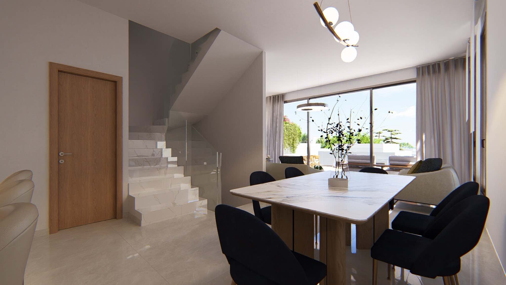 Купить 2–3-спальные виллы Meteora Residences в Пафосе, Кипр