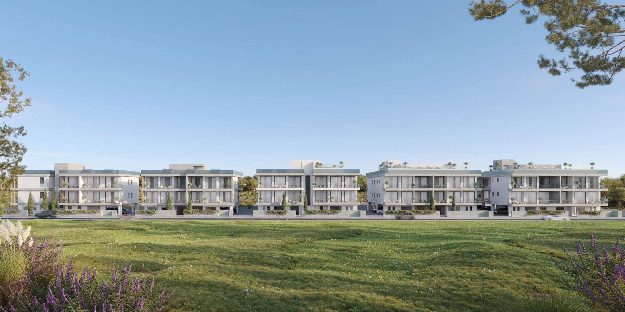 Modern apartments in Adonidos Gardens, Paphos