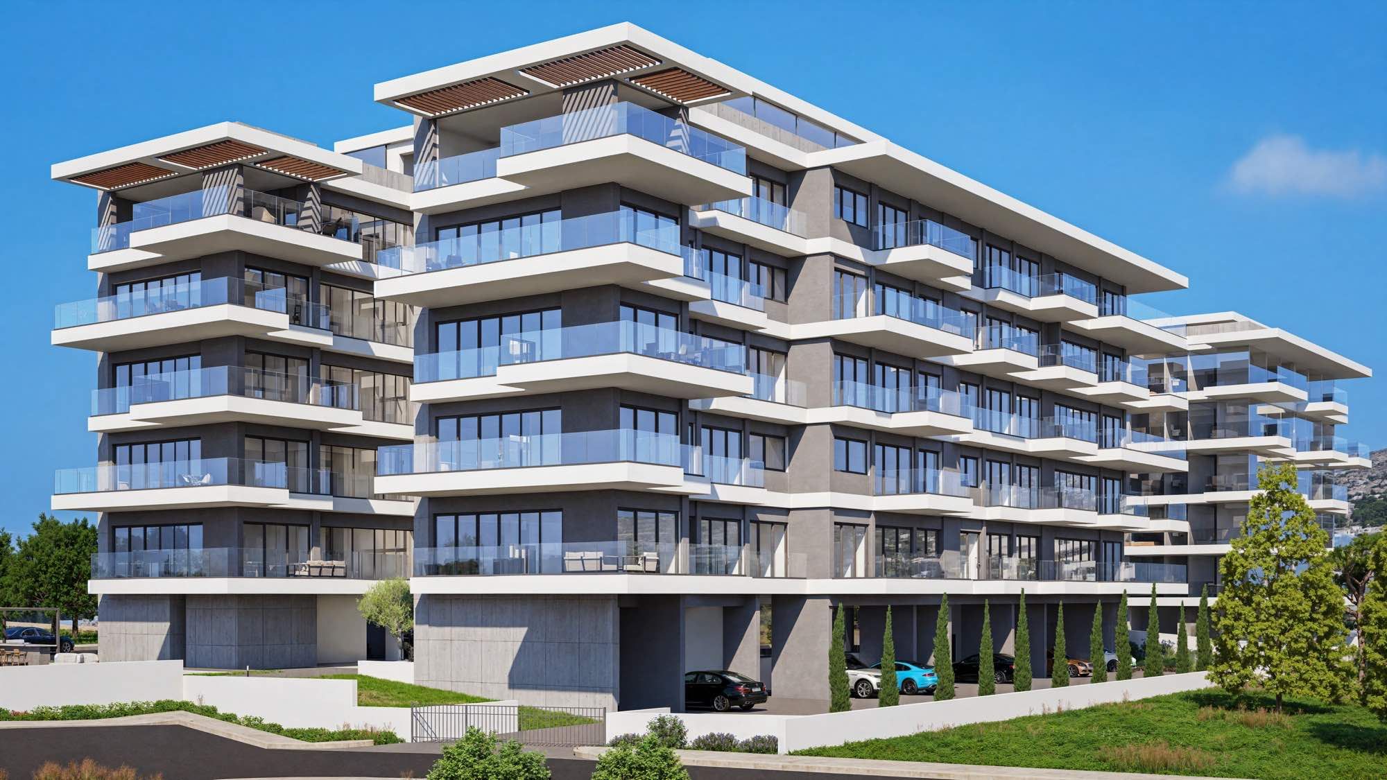 2–3 pokojowe apartamenty Galaxy Residences na sprzedaż w Pafos, Cypr