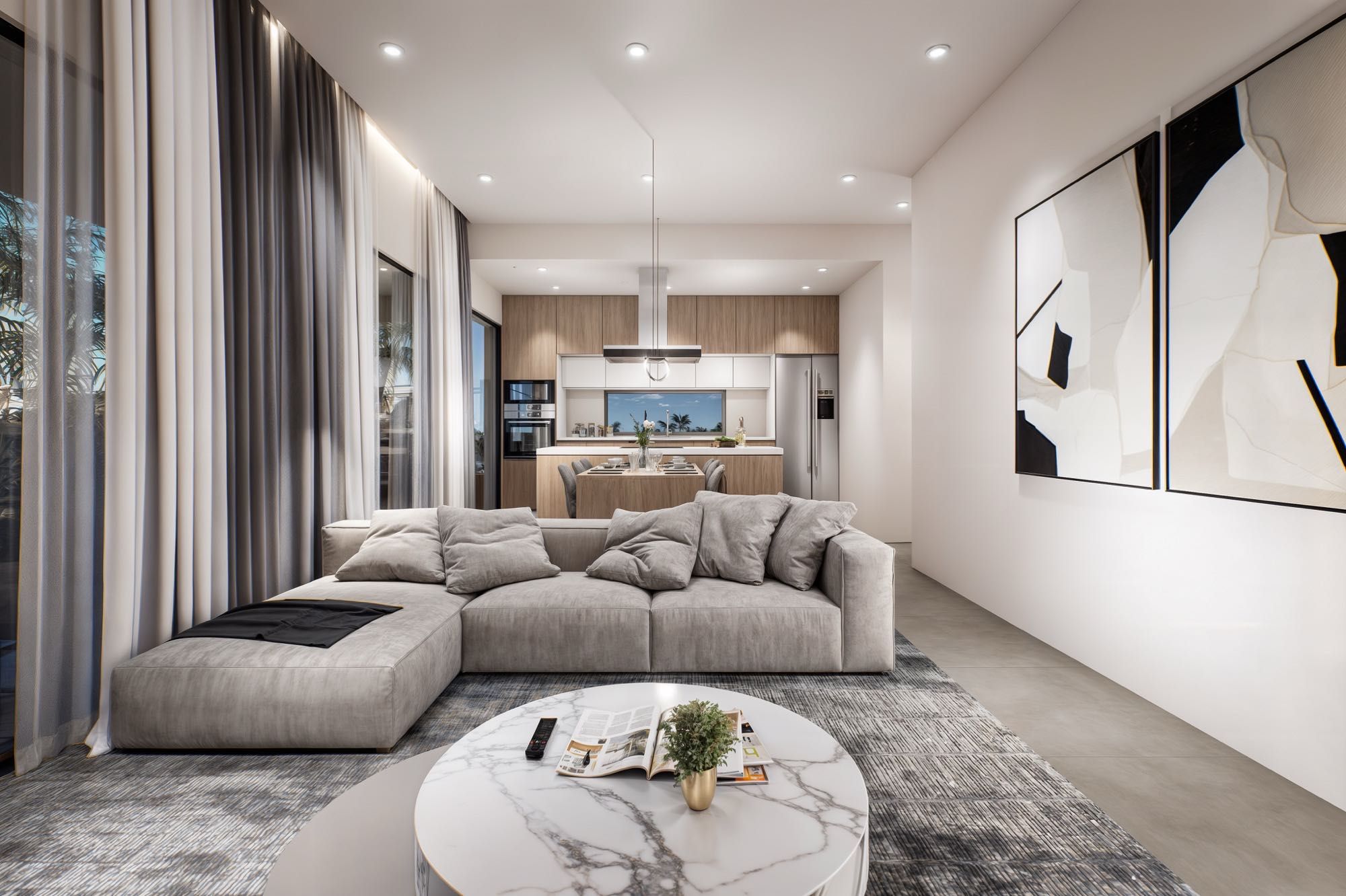 Apartamenty Horizon 1–3 sypialnie na sprzedaż w Pafos, Cypr