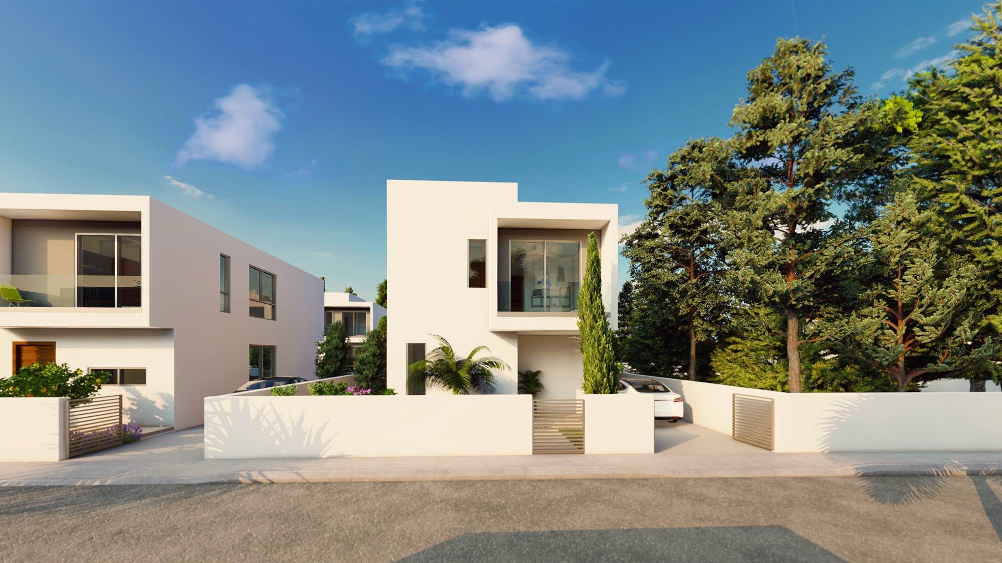 2–4 Bedroom Zephyros Village 3 Villas for Sale in Mandria, Paphos