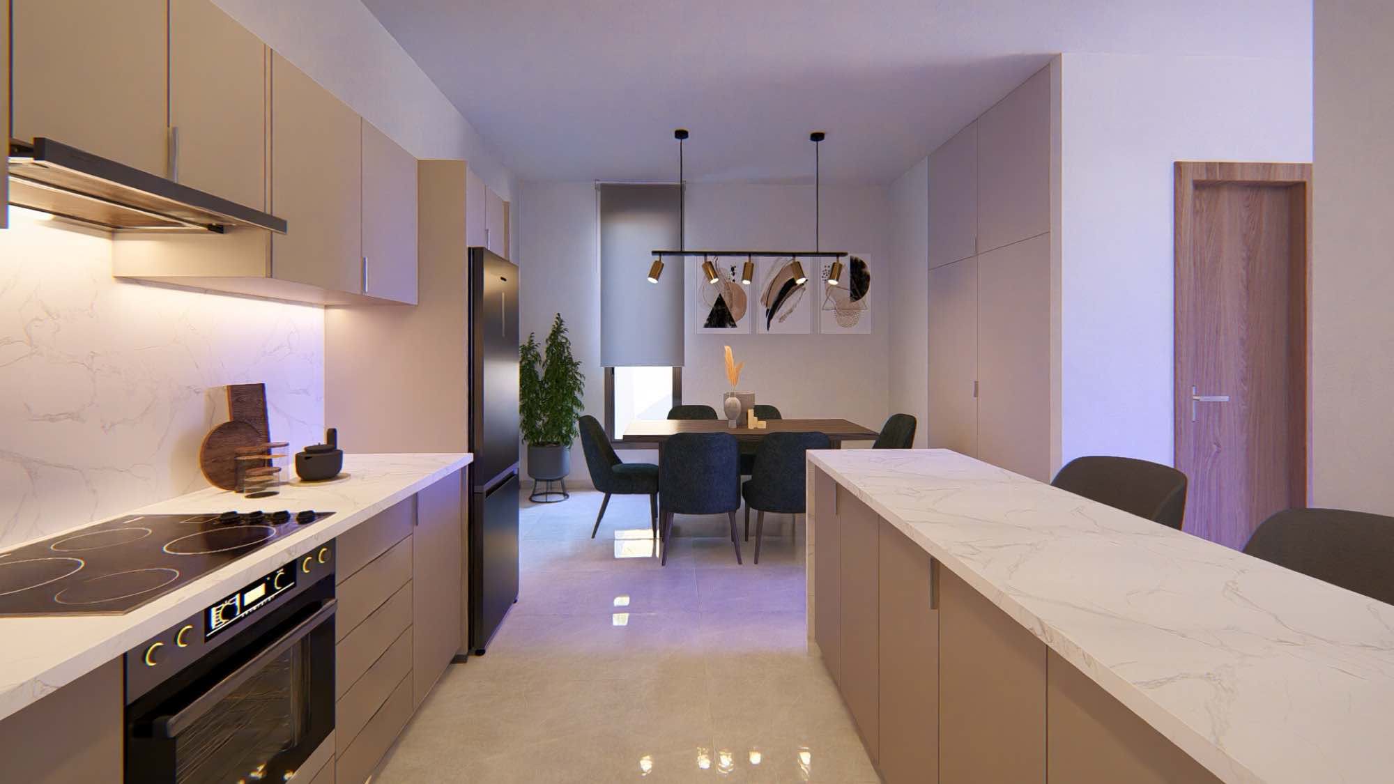 Купить 2–3-спальные виллы Meteora Residences в Пафосе, Кипр