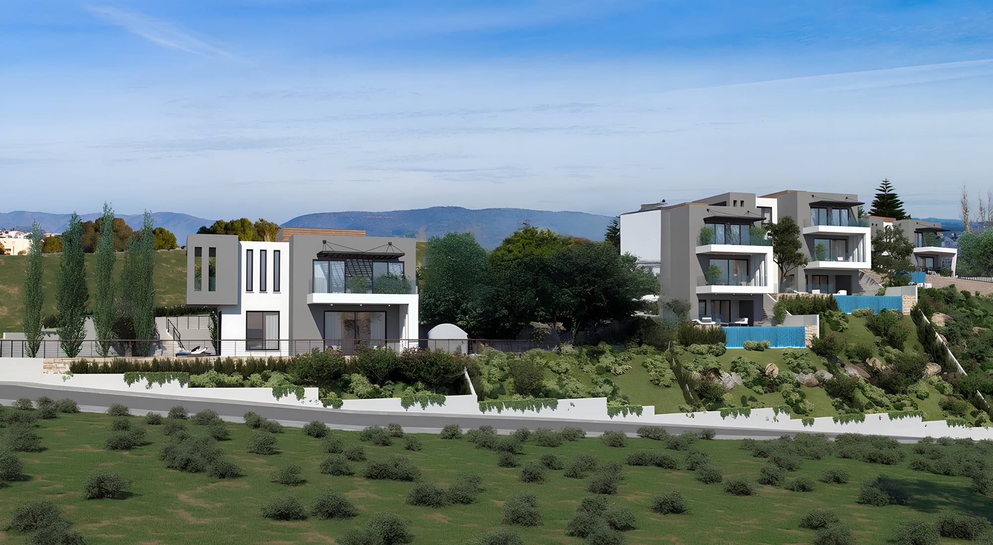 Luxusvillen in Paphos kaufen | Lofos Heights Zypern