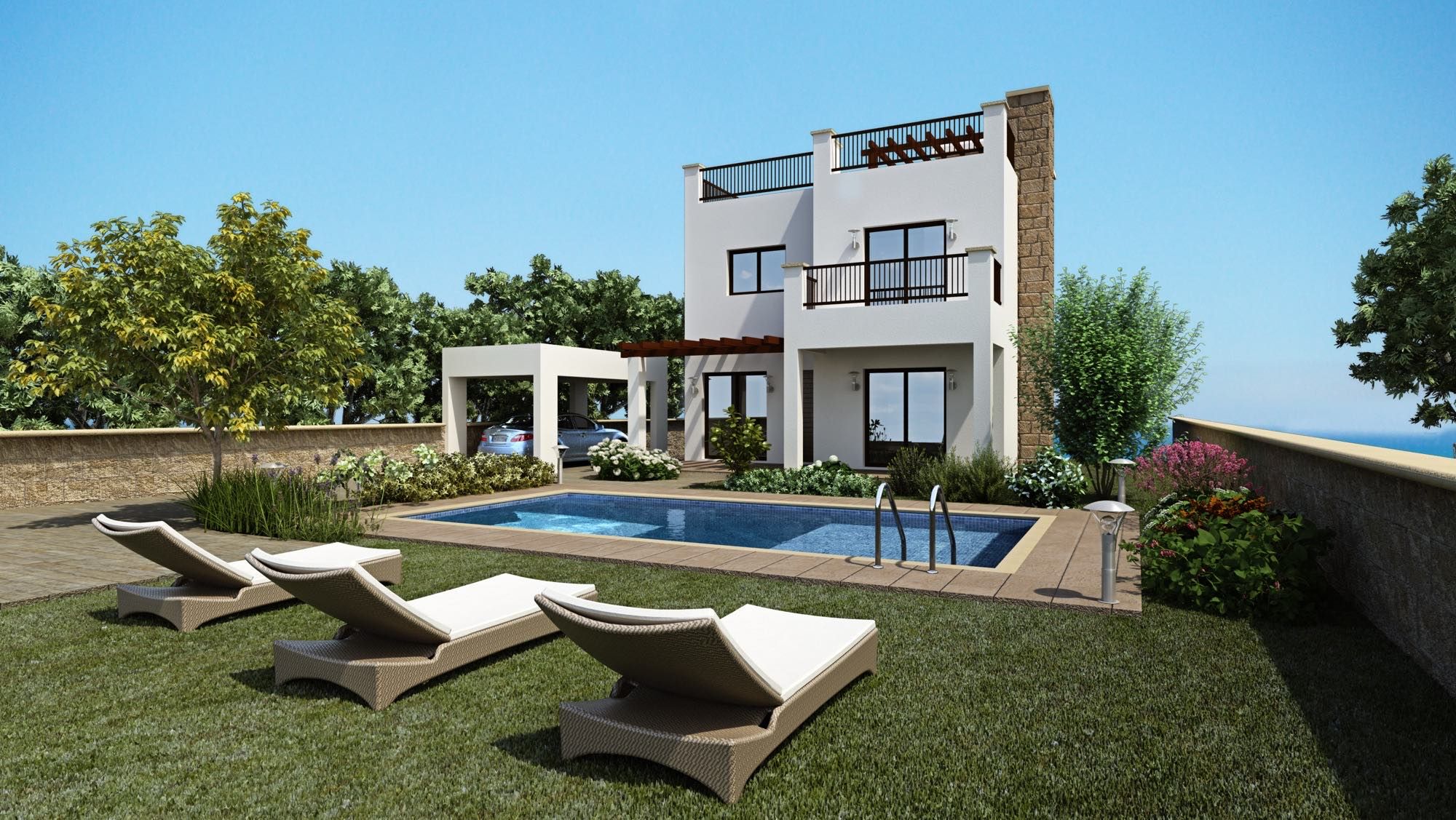 Luksusowe wille Premier Residences na sprzedaż w Venus Rock, Cypr