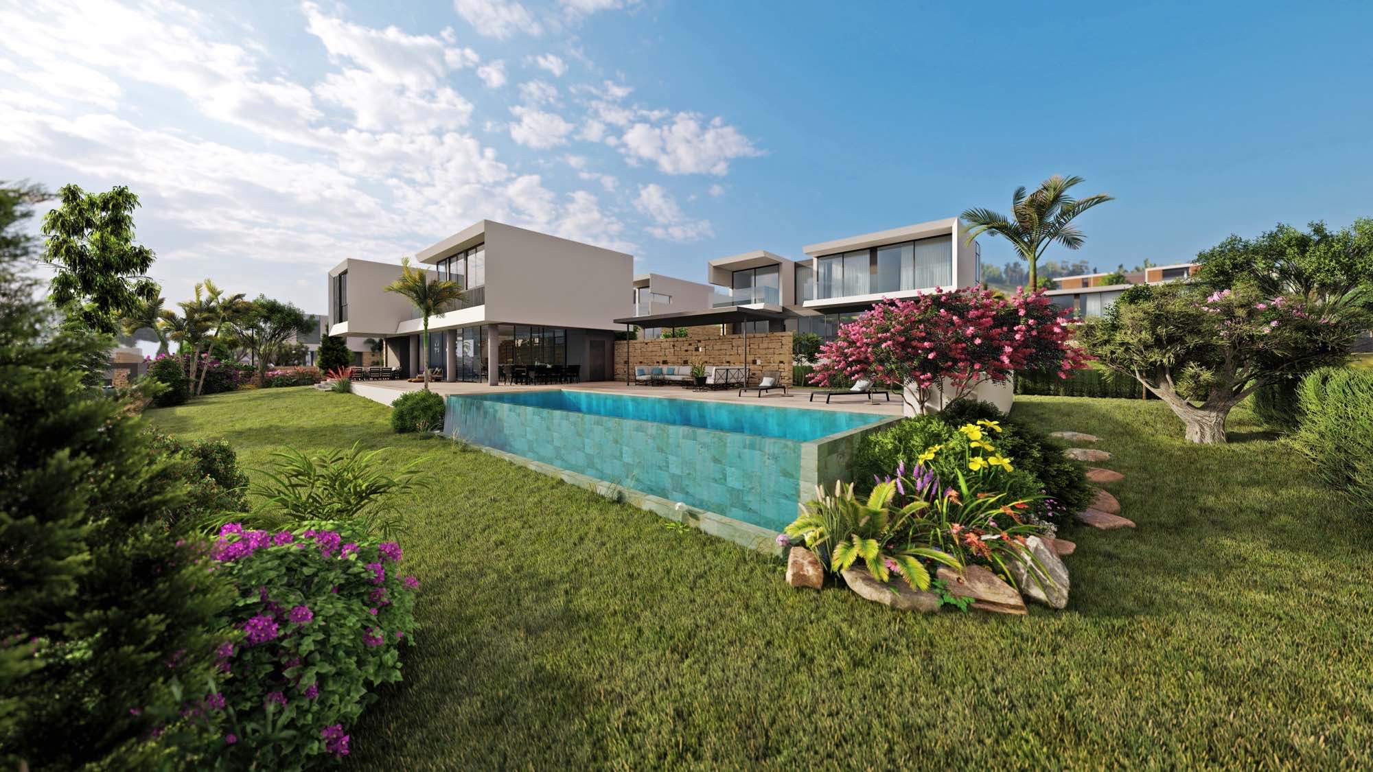 Luxury 3–5 Bedroom Viewpoint Hills Villas for Sale in Peyia, Cyprus