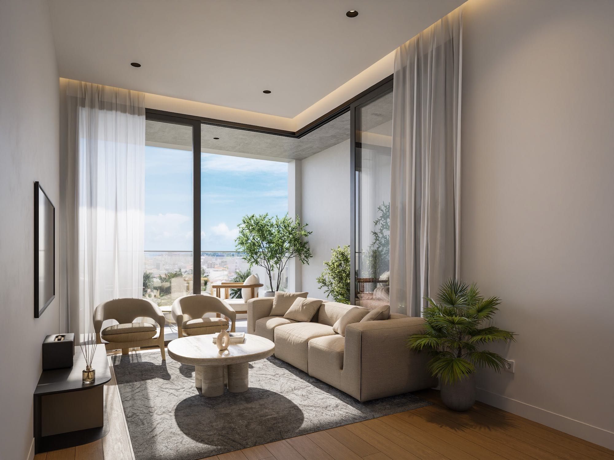 Купить апартаменты 1-2 спальни в The Collection, Лимассол