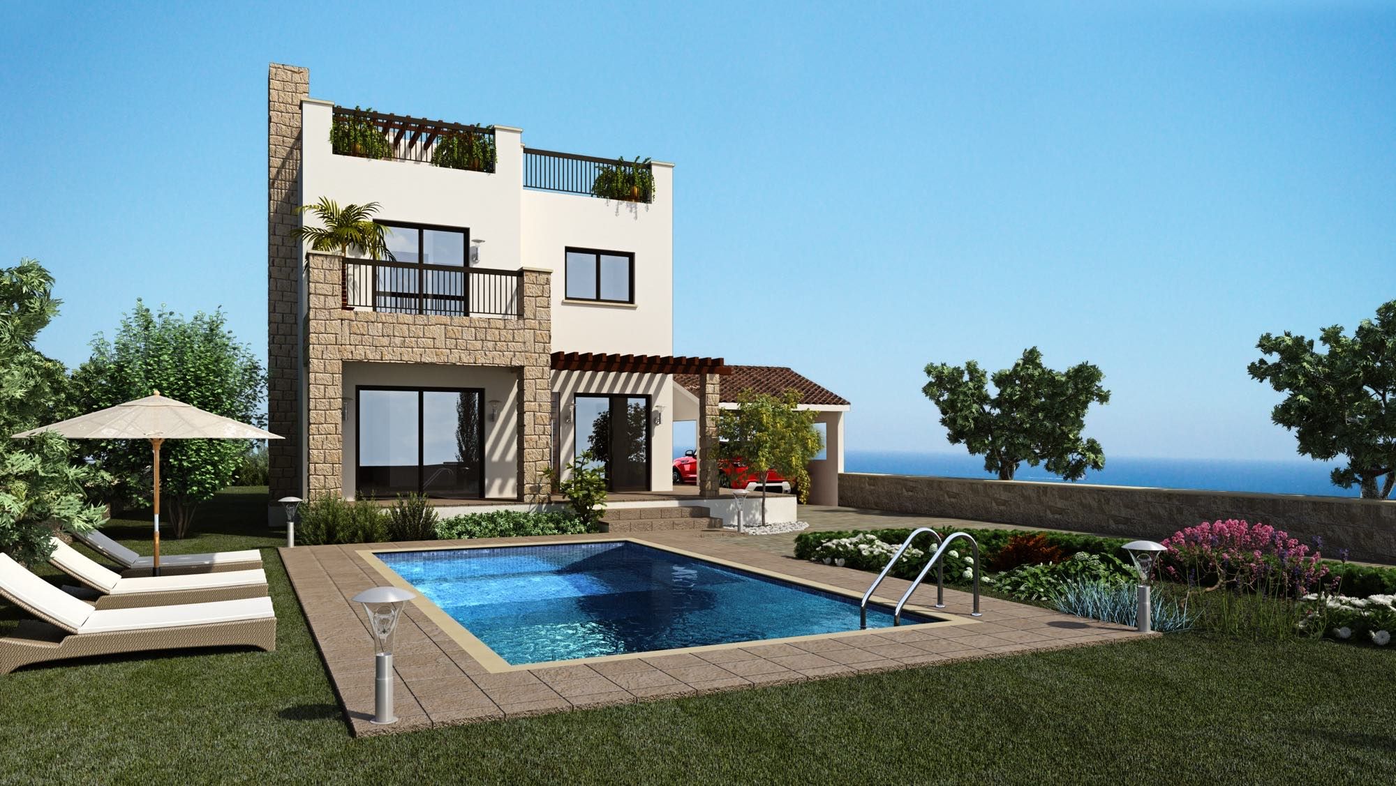 Luksusowe wille Premier Residences na sprzedaż w Venus Rock, Cypr