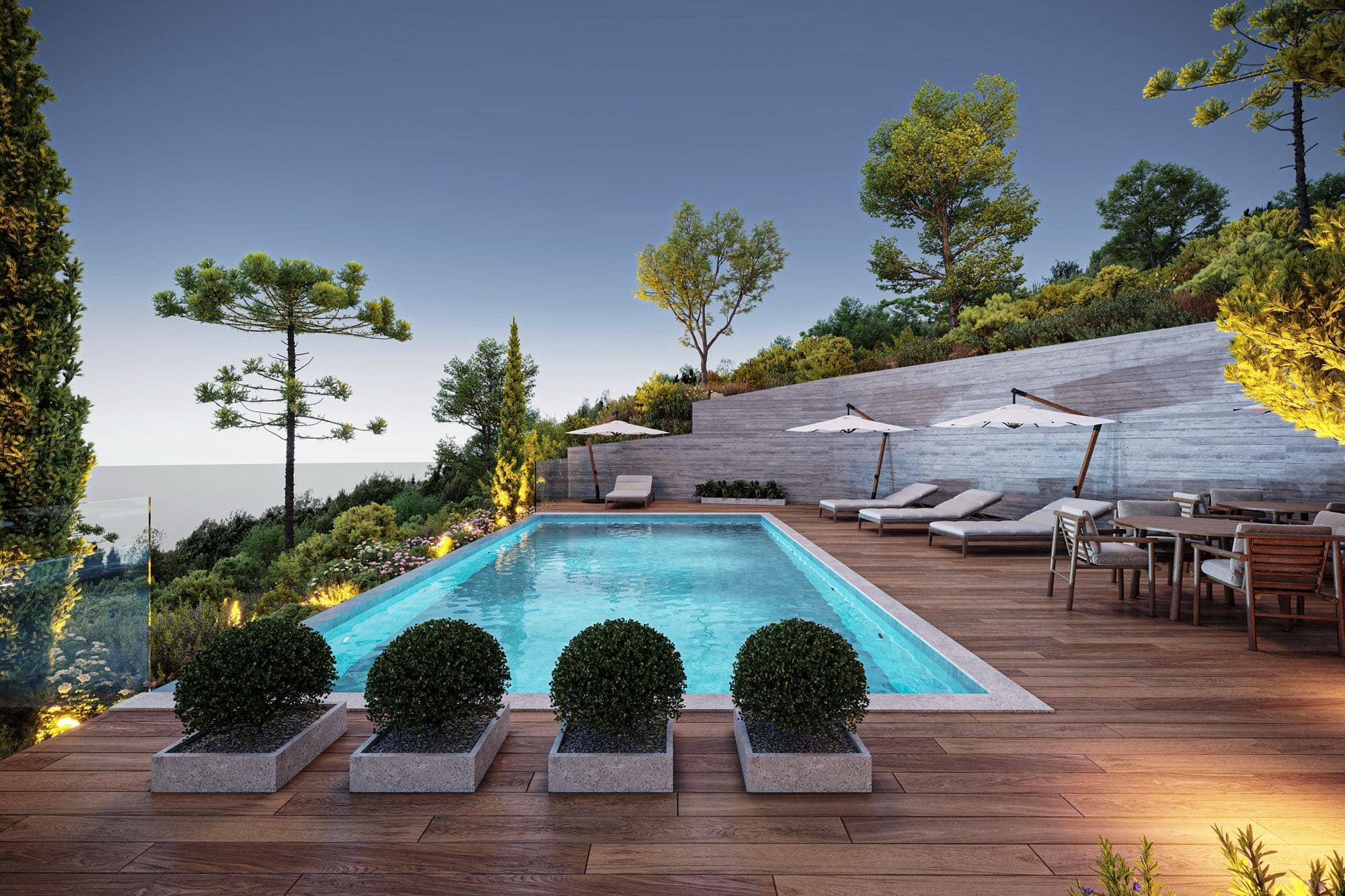 Konia Aura Wohnungen in Paphos – 1-3 Zi. mit Meerblick