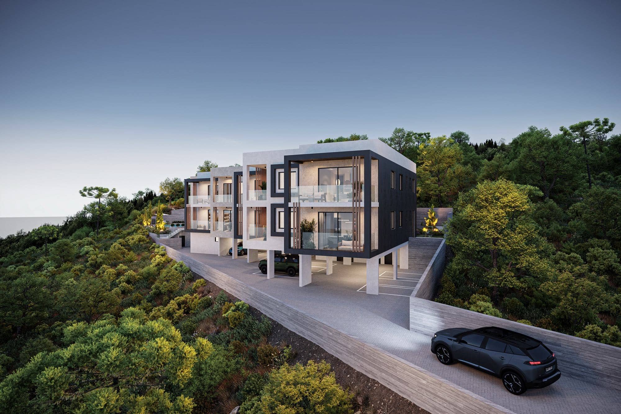 Konia Aura Wohnungen in Paphos – 1-3 Zi. mit Meerblick