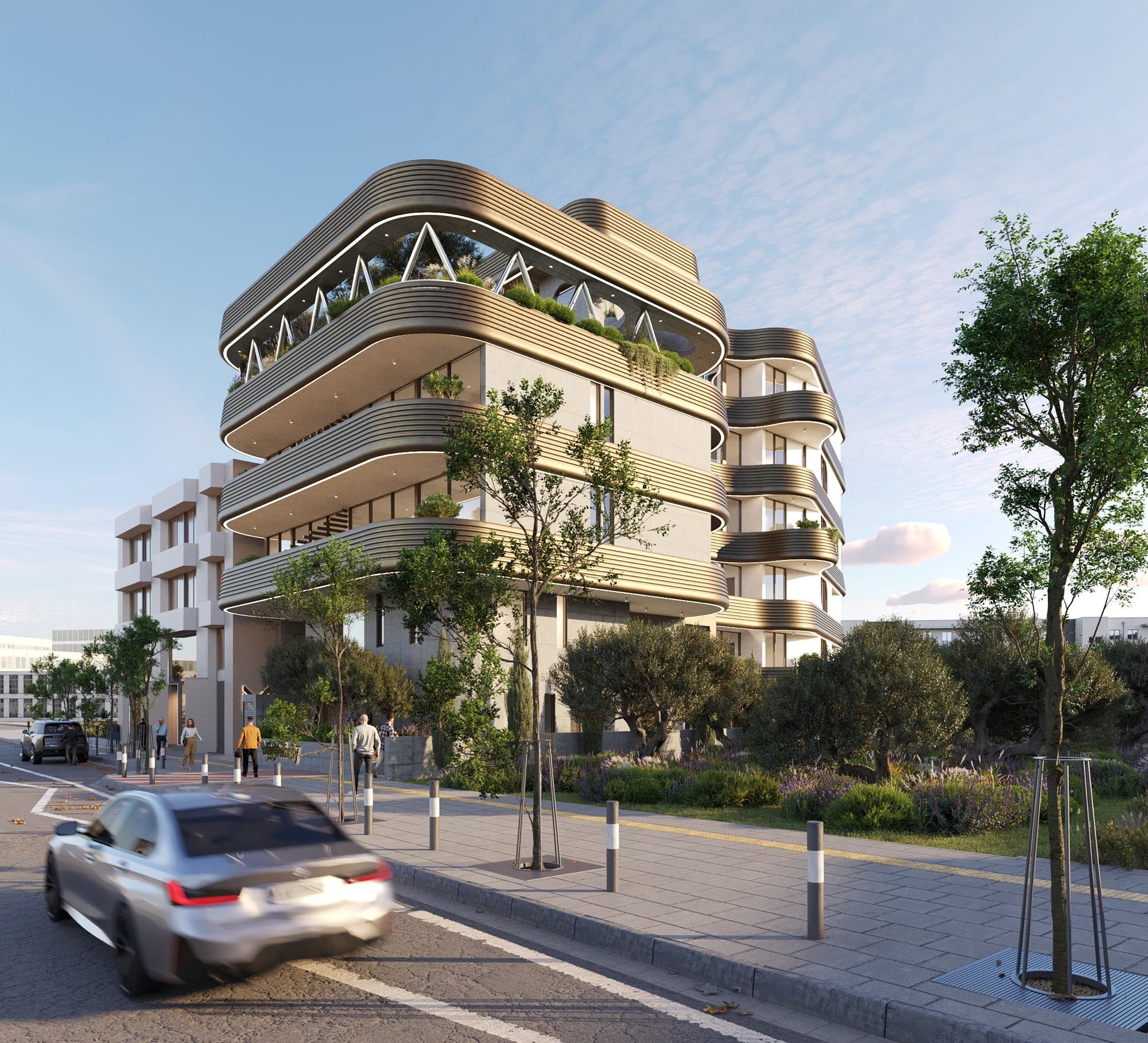 Architectural landmark in central Paphos – Infinity Project