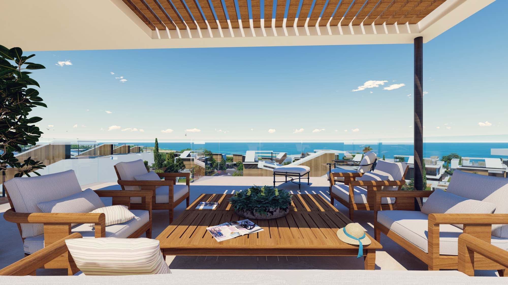 Luxury 3–5 Bedroom Pelagos Beachfront Villas for Sale in Paphos, Cyprus