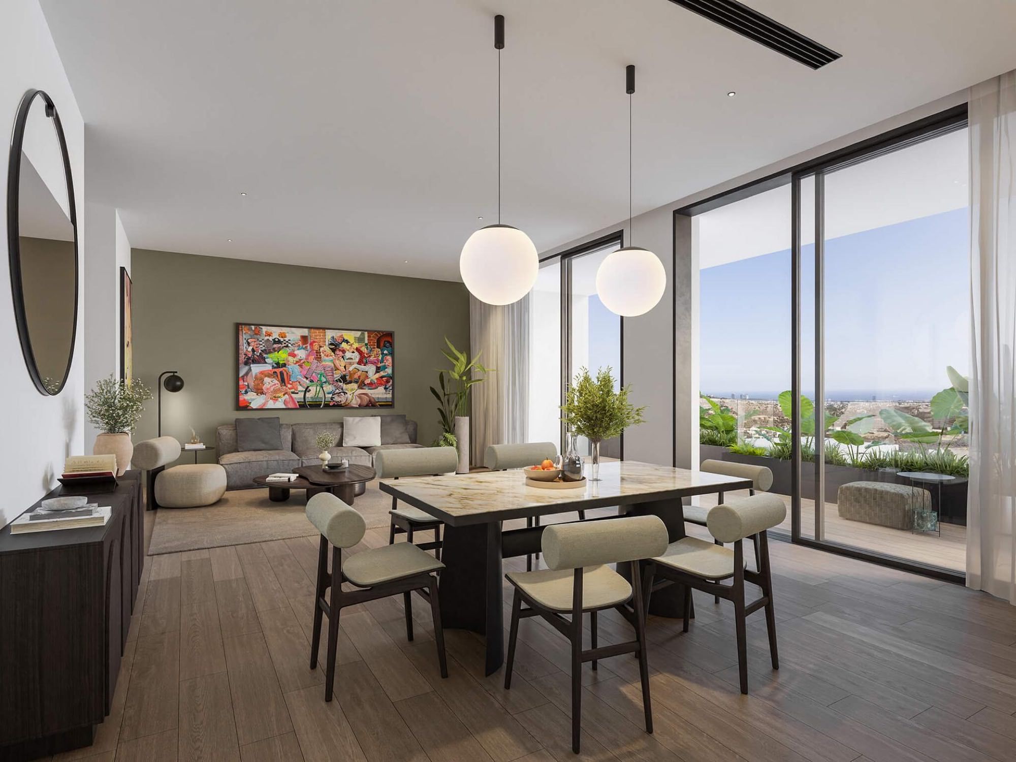 Luxus Skyline Villen zum Verkauf in Limassol, Zypern