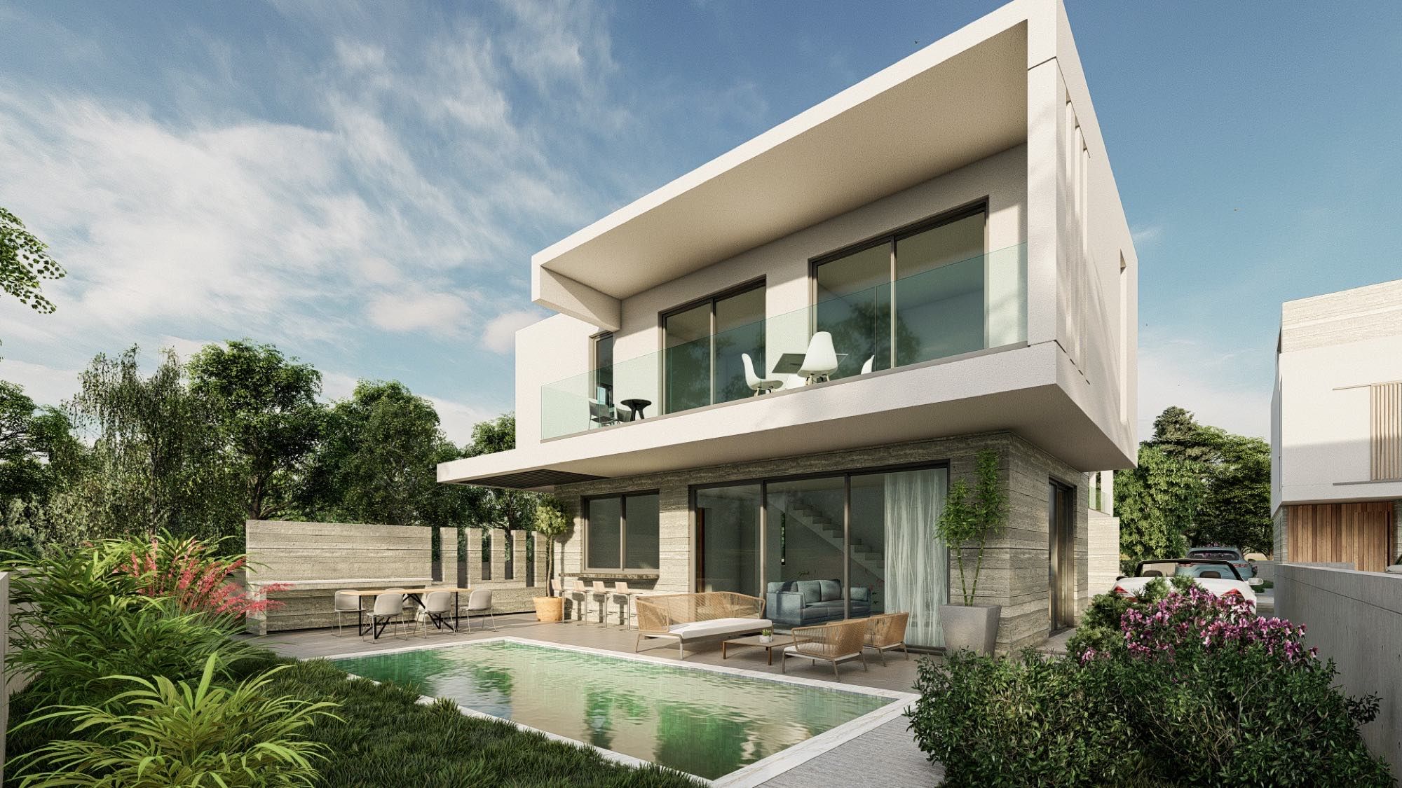 Luxury 3-bedroom beachfront villa for sale in Paphos – Sandy Beach Villas