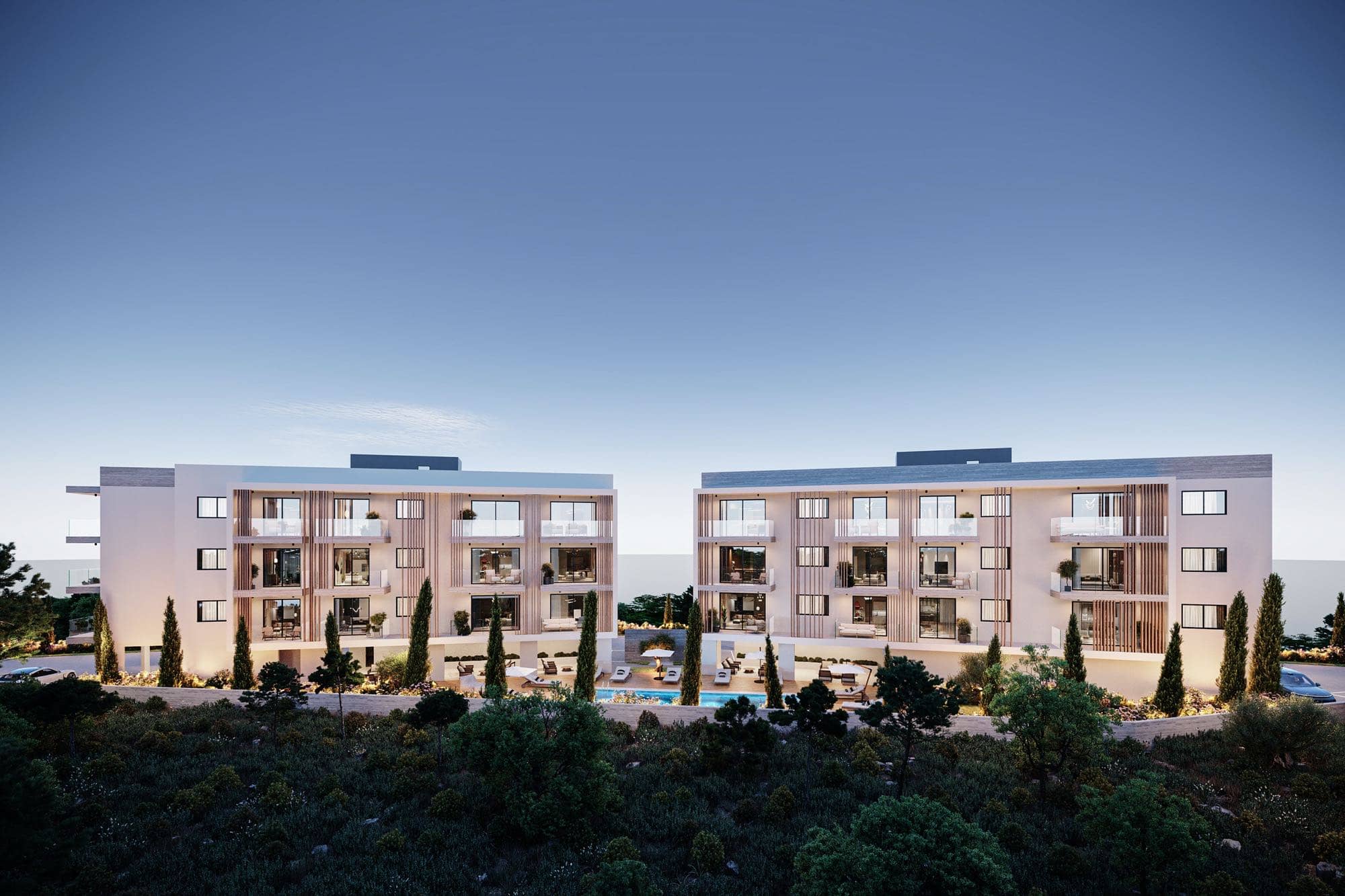 Oculus Wohnungen in Paphos – 1–2 Zi. kaufen (Universal)