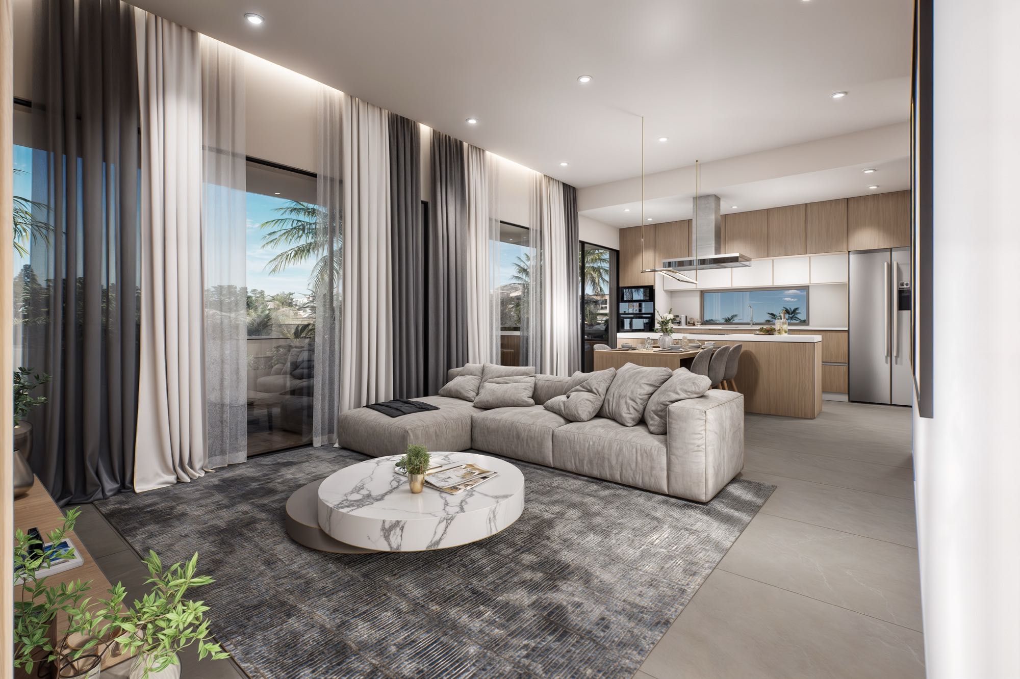 Apartamenty Horizon 1–3 sypialnie na sprzedaż w Pafos, Cypr