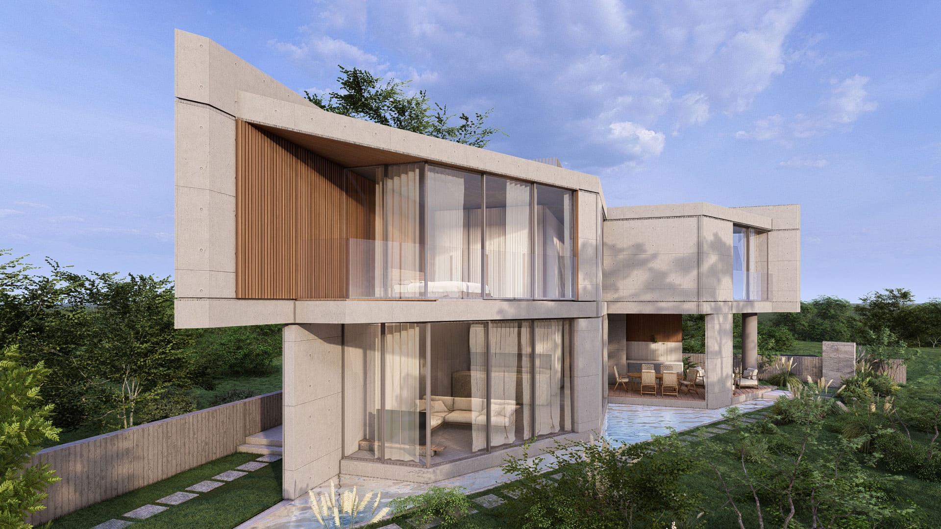 Luxury 3 Bedroom Triangle House for Sale in Paphos, Cyprus