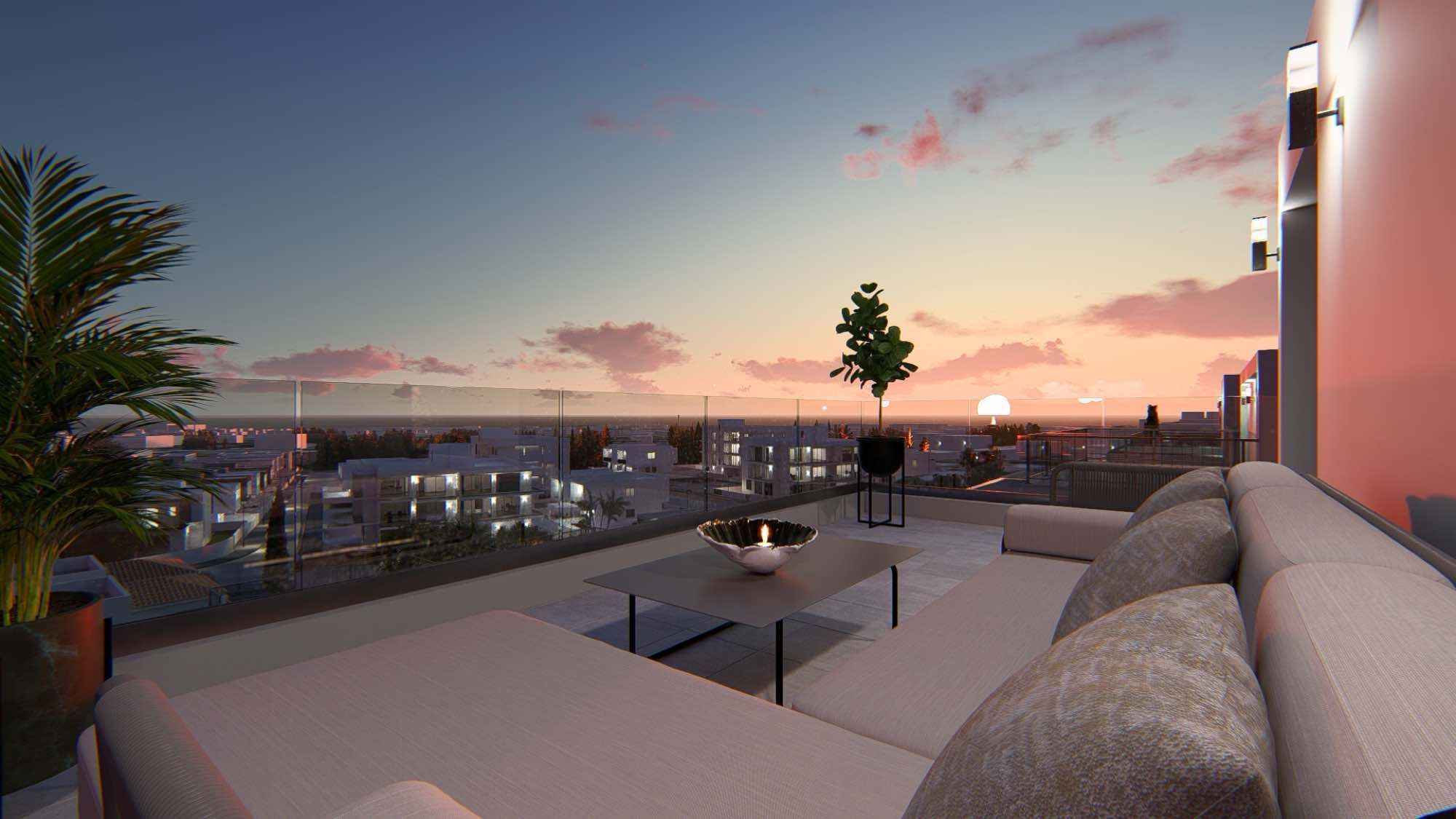 Купить 2–3-спальные виллы Meteora Residences в Пафосе, Кипр