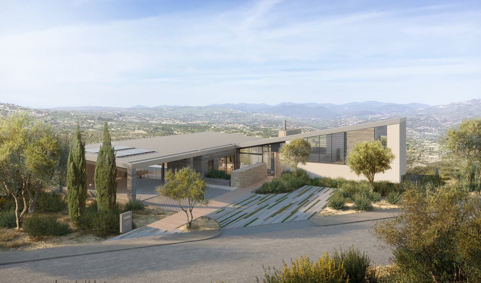 Luksusowe apartamenty Minthis Resort 2 sypialnie na sprzedaż w Pafos, Cypr