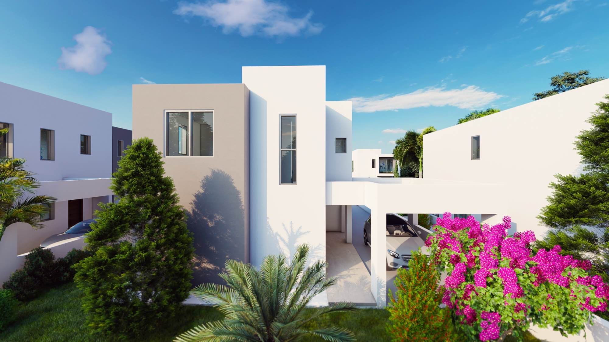 2–4 Bedroom Zephyros Village 3 Villas for Sale in Mandria, Paphos