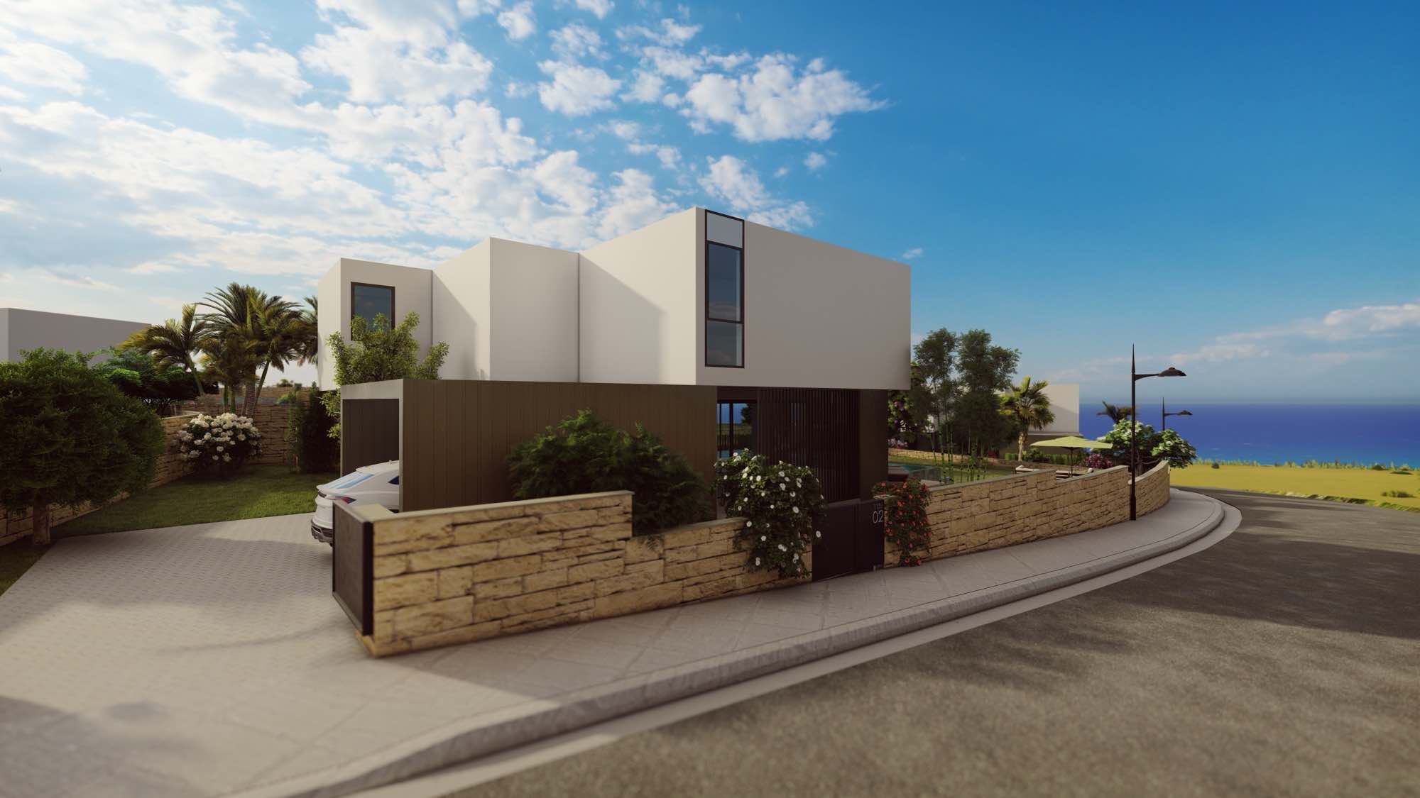 Luxury 3–5 Bedroom Viewpoint Hills Villas for Sale in Peyia, Cyprus