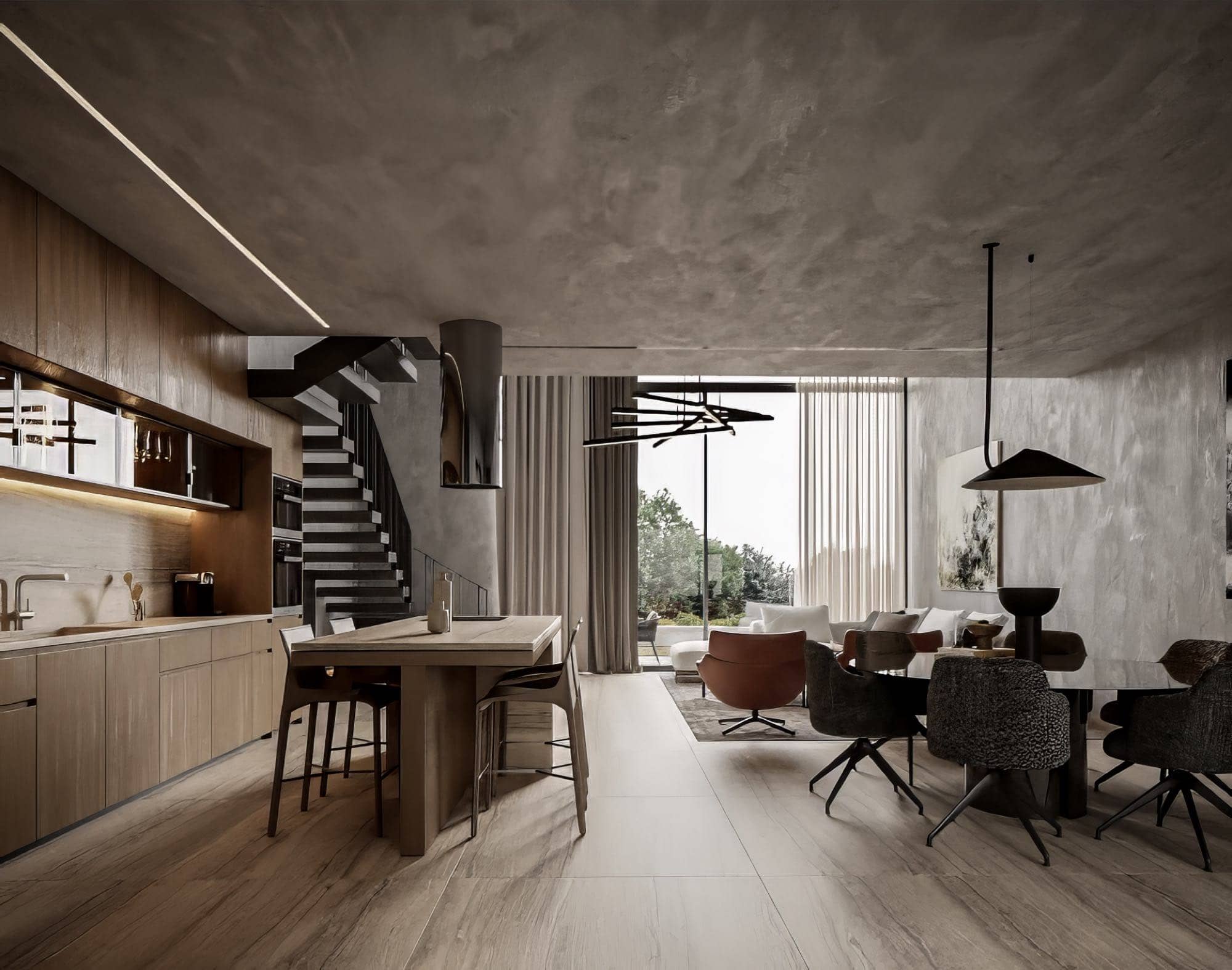 Купить элитный таунхаус на Кипре в Пафосе - Atrium