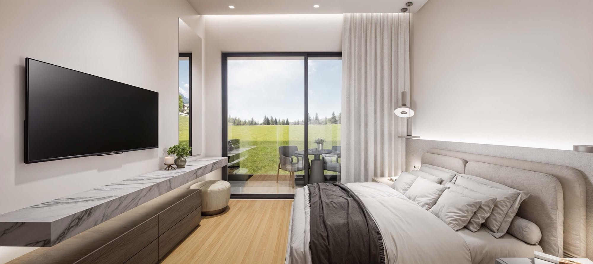 2–3 Zimmer Vista Gardens Apartments zum Verkauf in Paphos, Zypern