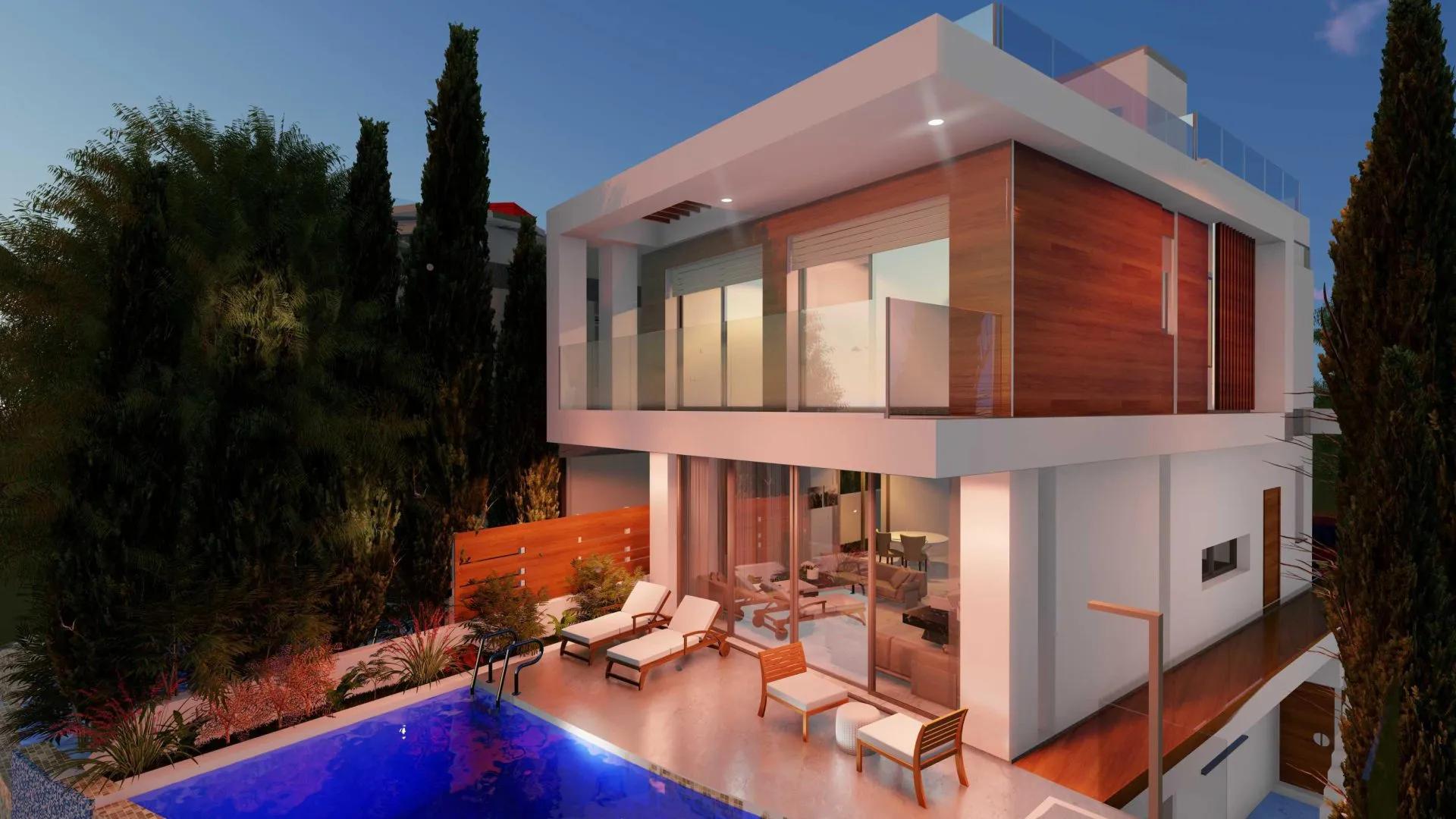 Купить Виллы у Моря в Пафосе – Armonia Beach Villas Кипр