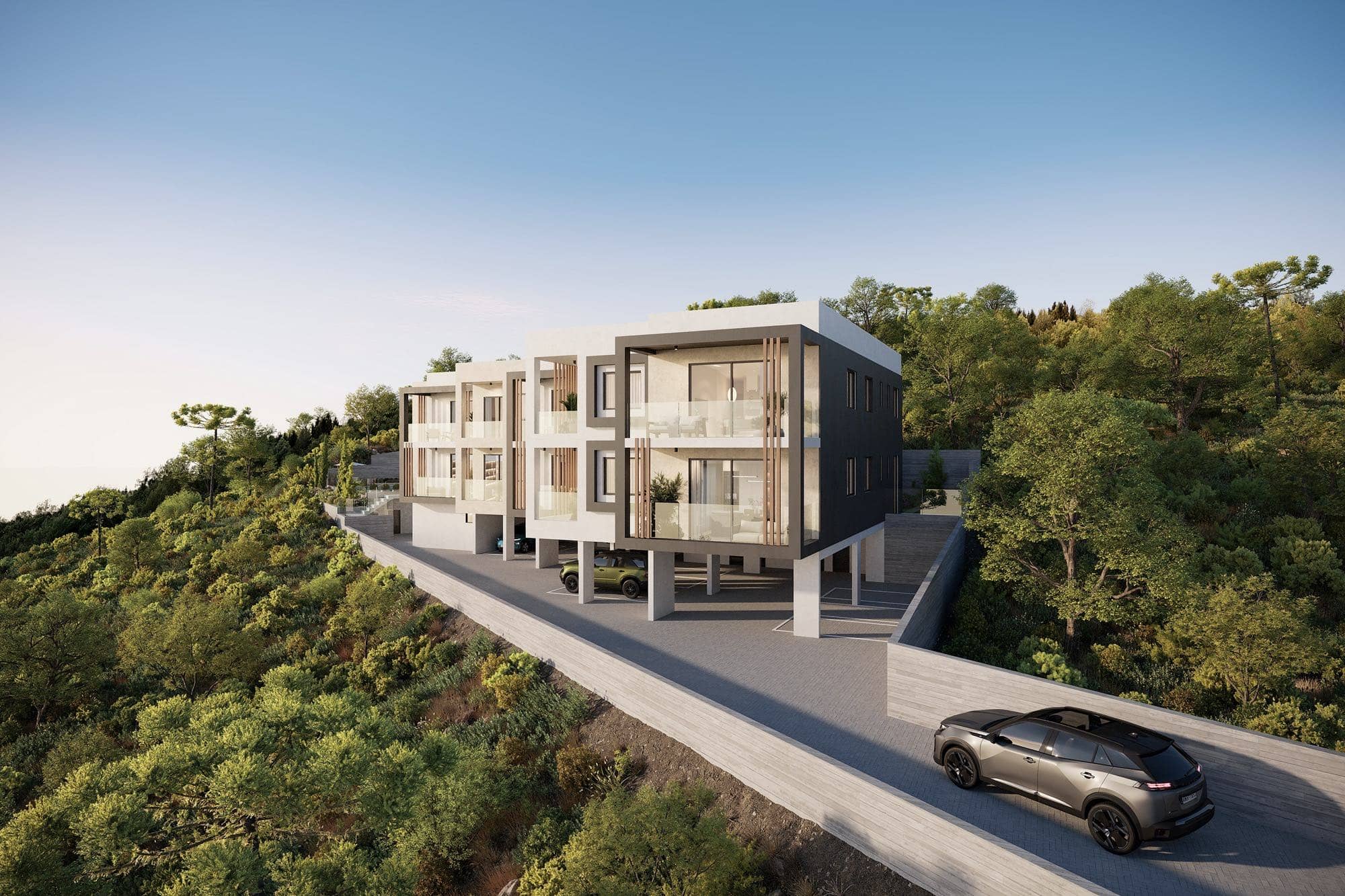 Konia Aura Wohnungen in Paphos – 1-3 Zi. mit Meerblick