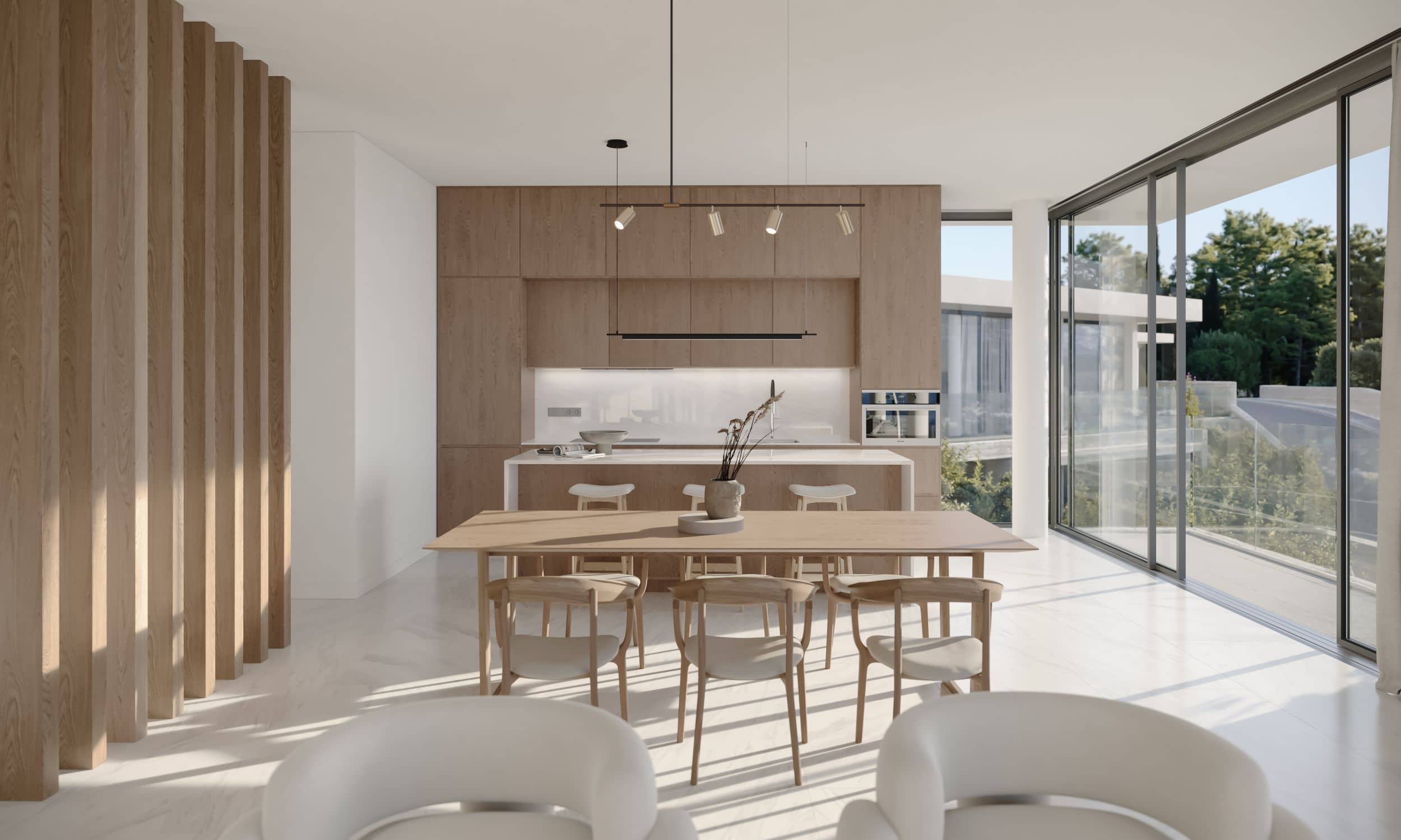 Luxury villas in Tremithousa, Paphos: Stunning views, pool & elegant design. A perfect blend of nature & sophistication for high-end buyers.