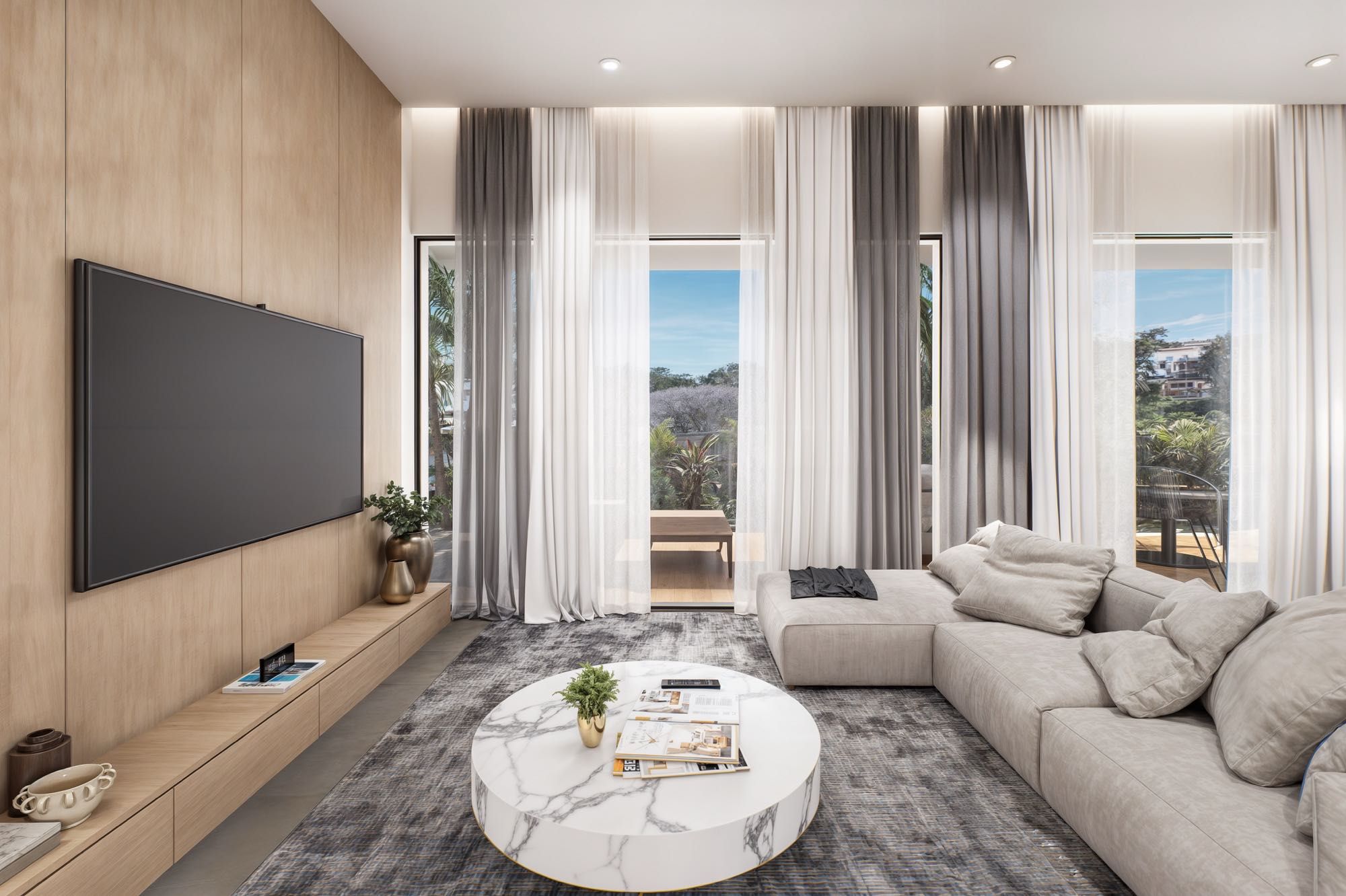 Apartamenty Horizon 1–3 sypialnie na sprzedaż w Pafos, Cypr