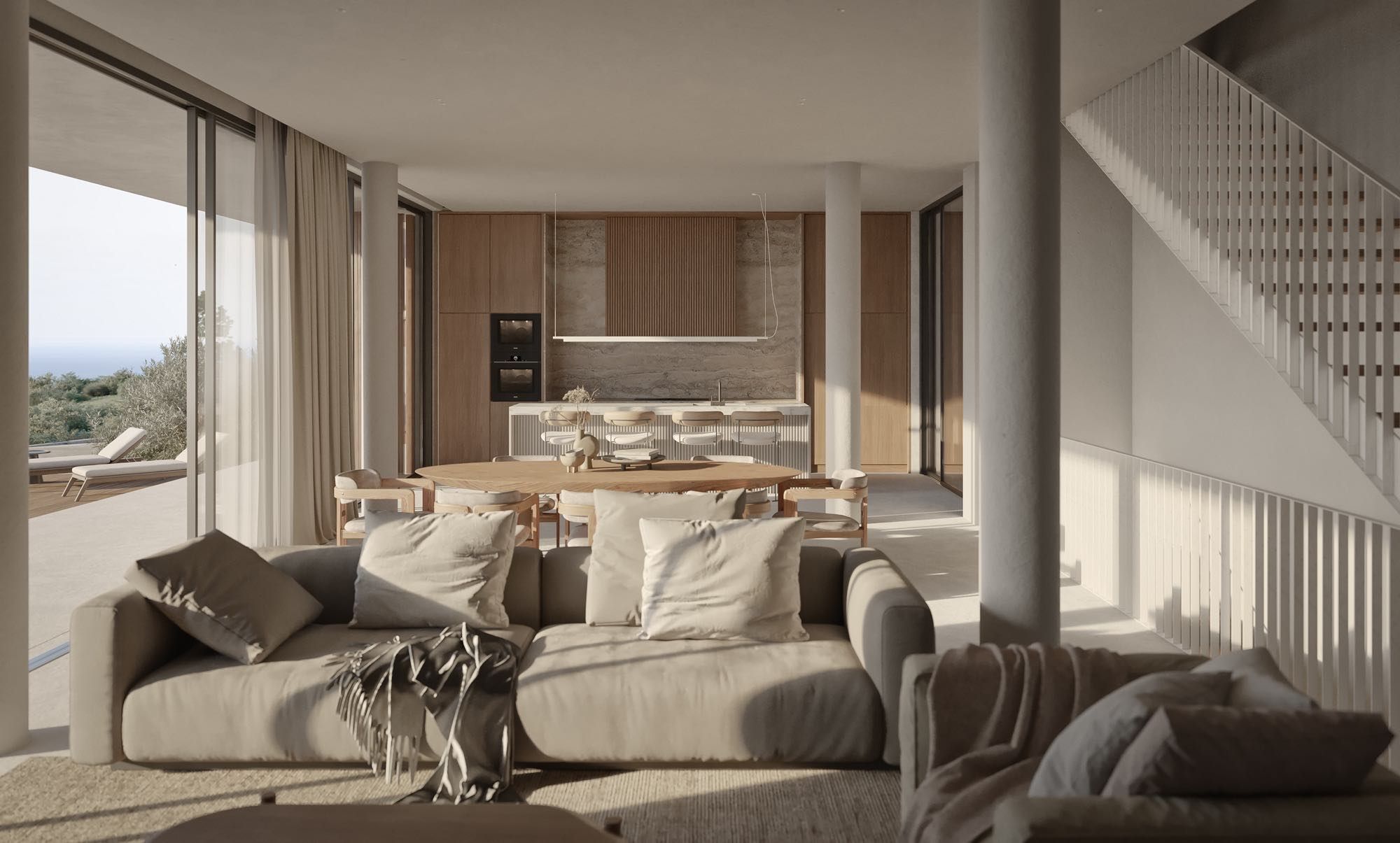 Купить элитную виллу с видом на море на Кипре – Zeus Villas