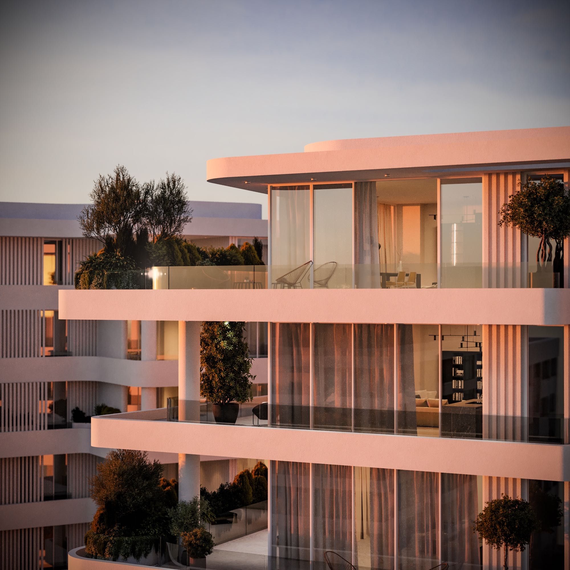 Luxury 1–3 Bedroom Pafilia Plaza Apartments for Sale in Paphos, Cyprus