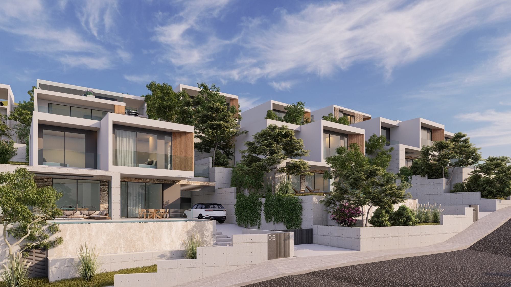 Contemporary 3-bedroom home in Cyprus with VRV cooling