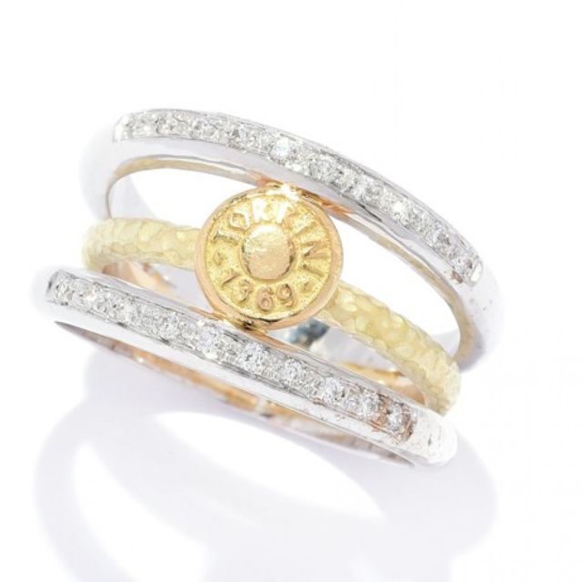 gold and silver rings