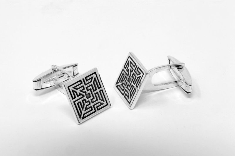 silver earrings