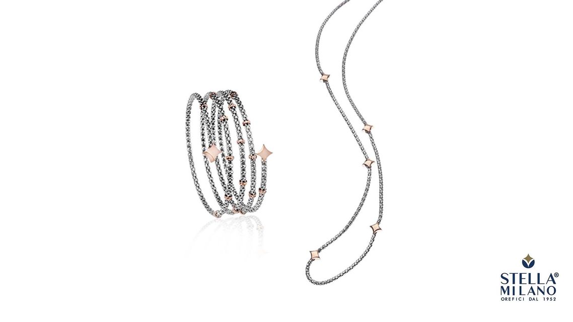 set of bracelet and necklace