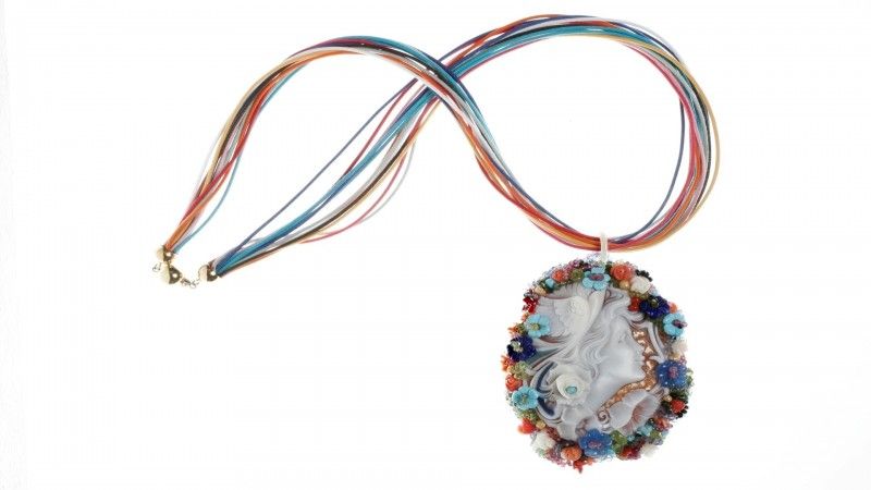 necklace with cameo