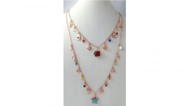 set of gold necklace