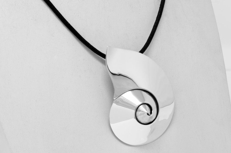 silver necklace