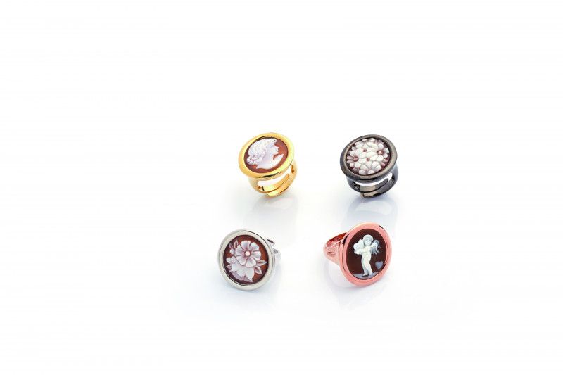 anelli cameo italiano