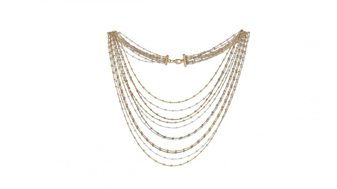 golden necklace