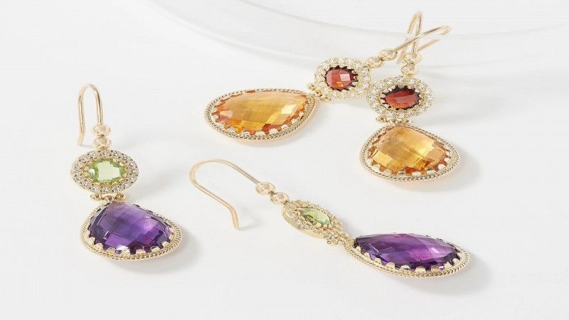 orecchini idea d'oro gioielli