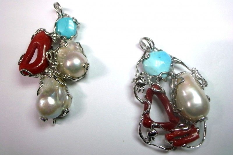 orecchini casco cameo scognamiglio
