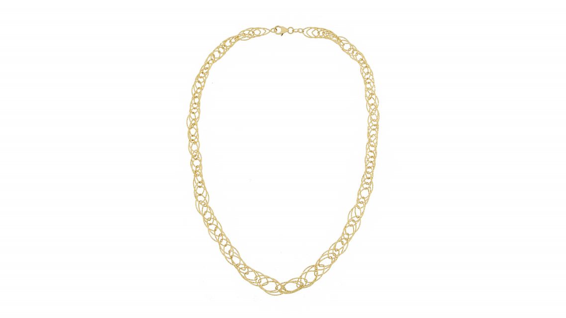 golden necklace