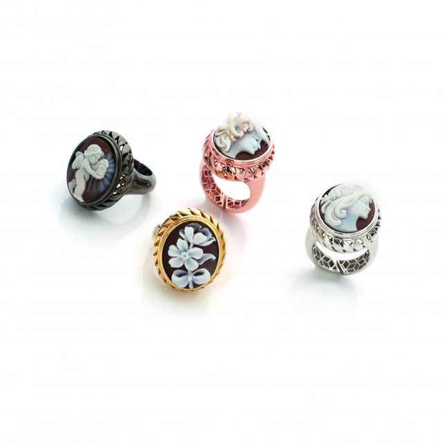 anelli cameo italiano