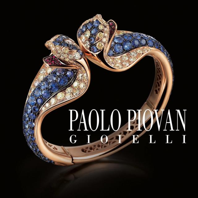 gold and blue ring